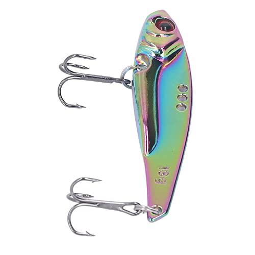 Leurre de pêche en alliage d'aluminium haute simulation de forme poisson