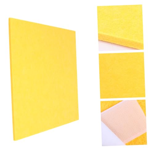 Panel acústico de fieltro para absorción de sonido, conjunto de 5 piezas, tamaño 30x30x0.9 cm, ideal para tratamiento acústico y aislamiento en sala de música y KTV miniatura 7