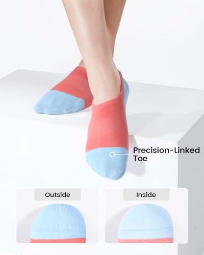 Image of IDEGG No Show Socks Women 10 Pairs Low Cut Anti-Slid Novelty Athletic Casual Invisible Liner Socks