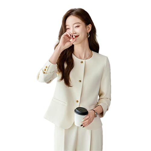 Blazer décontracté d'automne pour femme look bureau et chic