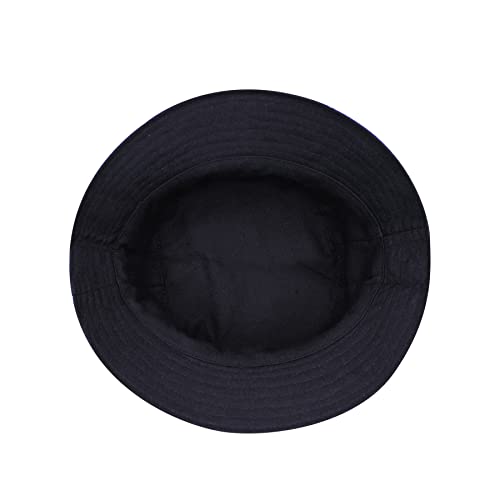 Amamcy Rain Hat For Women Men Reversible Bucket Hat Rain Cap Holographic Bucket Cap Fisherman Hat Metallic Cap For Rave Party #TOP5