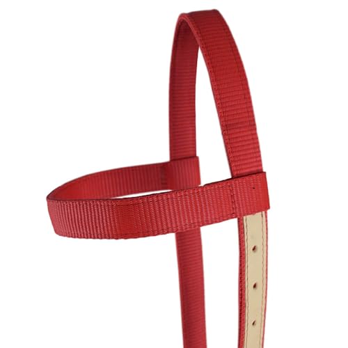 Cabresto de Seda para Cavalo SV5441 - Vermelho