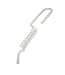4 Pack TAPaulk CLEAR Acoustic Tube Replacement for Surveillance Earpieces T-01-CLR