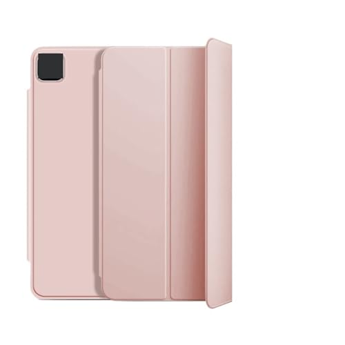 Boîtier magnétique iPad Air 11 évite les rayures coque rose M3