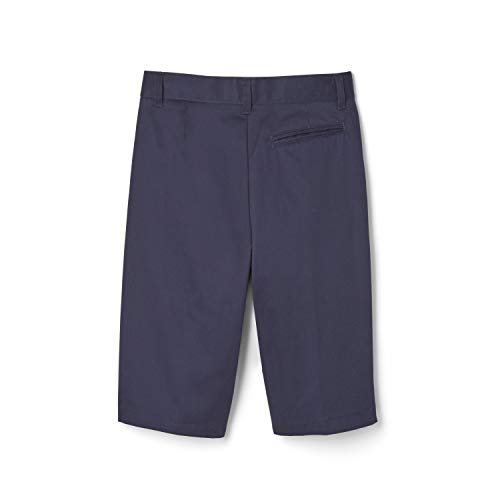 Image of French Toast Boys' Adjustable Waist Stretch Flat Front Shorts (Standard & Husky) for School Uniform