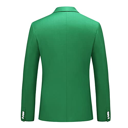 Mens Slim Fit Suit 2 Piece Solid Suits Double Breasted Blazer Pants Fashion #TOP1