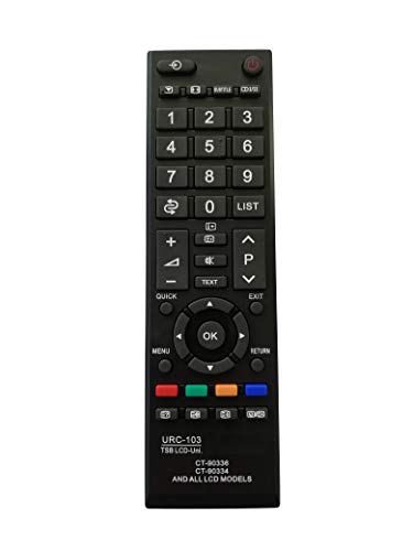 Image of LipiWorld URC-103 CT-90334 & CT-90336 and Many More LCD Led Smart TV Universal Remote Control Compatible for Toshiba Tv Remoote