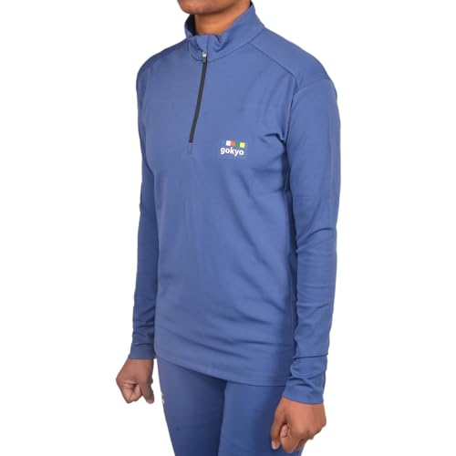 Image of GOKYO K2 Base Layer Thermals Top - Women Functionally Styled with high Spandex Dry fit in 270 GSM for Heat Retention
