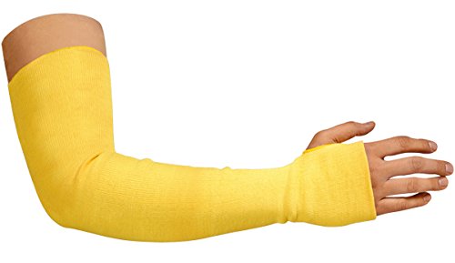 Steiner 184T-22 100-Percent Kevlar Knit Sleeve With Thumb Hole, Double Ply, 22-Inch