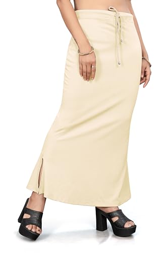 Image of Yashika Present Lycra Saree Shapewear Petticoat for Women||Straight Fit Petticoat Saree Silhouette Shape Wear Dress for Saree|| AZ-YS-OG-SHAPER-P