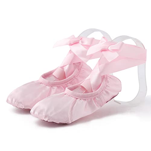 Toddler Winter Dance Shoes Children Warm Ballet Stage Performance Shoes Long Lace Yoga Training Indoor Shoes4