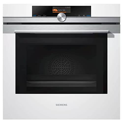 Siemens iQ700 Einbaubackofen mit Mikrowellenfunktion weiß (Weiß)