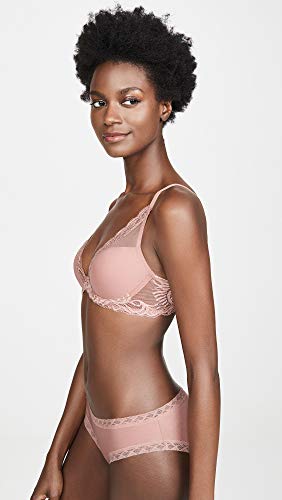 Natori Womens Feathers Contour Plunge Bra Frose 36D One Size #TOP3
