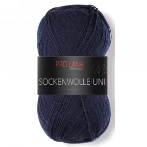 Pro Lana Sockenwolle Uni 4-fach 409 - marine