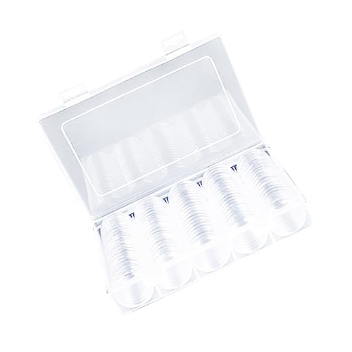 Caja Porta Monedas Transparente con 2 Sets y Bandeja miniatura 1