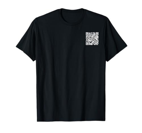 (2 Side) Funny QR Don't Be A Little Btch Code Saying Quote T-Shirt