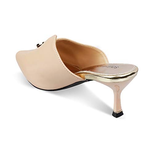Image of SOLE HEAD Pink Heel Women Sandal