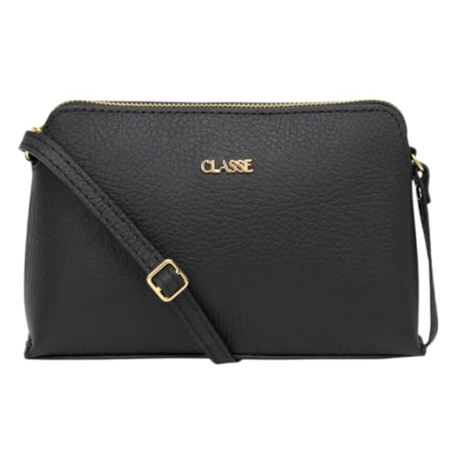 Bolsa Feminina Pequena Classe Couro Crossbody Transversal