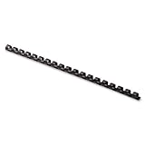 Fellowes 1/4in Black Binding Combs (25 Pack)