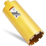 DaduoRi 7 Inch Concrete Core Drill Bit, 14' Drilling Depth, 1-1/4'-7 Thread Core Bits for Concrete with Rebar...