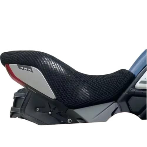 Asiento de motocicleta premium para 700CLX acabados panal 4