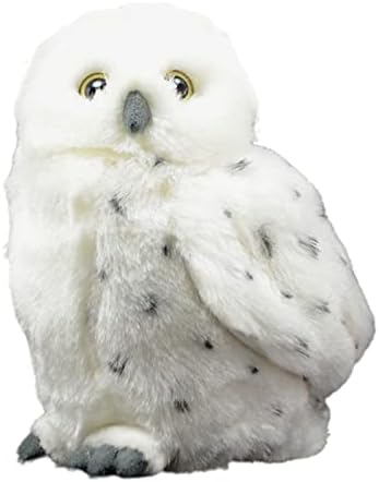 lilizzhoumax Little Snowy Owl Stuffed Animal,Realistic Bird Plush,Super Soft Plush,Cute and Funny,Figure Toy,Girl Toys,Party Gift for Kids,Valentine’s Children's Day Gift, Home Decor(White 7.09 inch)