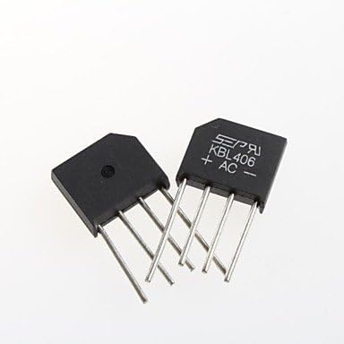 KBL406 Flat Bridge Rectifier Bridge 4A / 600V (5Pcs)