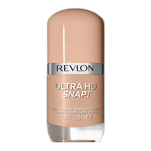 hd polish - REVLON Ultra HD Snap Natural Rich Glossy Nail Polish Colors, 100% Vegan Formula, No Base and Top Coat Needed, 012 Driven, 0.27 Fl Oz