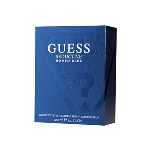 Guess Seductive Homme Eau De Toilette Spray For Men, Blue, 3.4 Ounce #TOP3