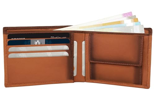 WildHorn RFID Protected Leather Wallet for Men,Tan 4 31vQ32OrndL