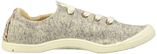 Roxy Womens Rory Slip On Shoe Sneaker, Heather Grey, 8.5 Us #TOP5