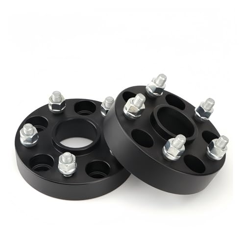 Entretoises de roue noires 50mm pour les voyages en tout-terrain avec Discovery 3 4 5