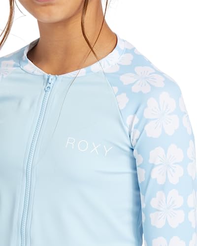 Image of Roxy Girls' Vacation Memories Zipped Long Sleeve Rashguard Set