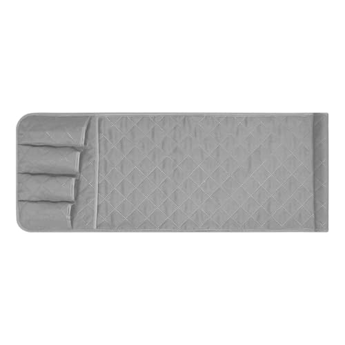 Soporte remoto para reposabrazos de sofá | Fundas de reposabrazos antideslizantes con 5 bolsillos | Suministros de almacenamiento de oficina para libros gafas de sol Control remoto portátil Sal