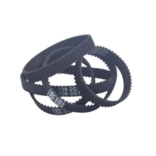 Courroie distribution 2GT 6mm fermeture synchrone crantée pas de 2mm caoutchouc - 3