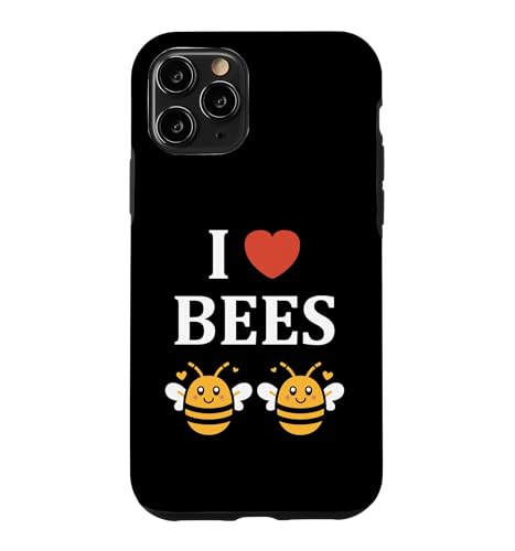 Cute Little Bee Funny simple i love bees �X�}�z�P�[�X iPhone 11 Pro �p