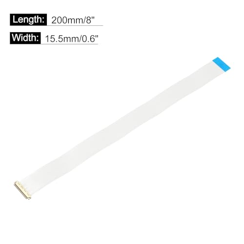MECCANIXITY Cable Flexible FFC 2 Unidades 30 Pines 200mm miniatura 2
