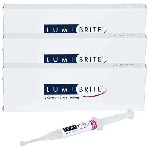 LumiBrite Whitening Gel 32% Carbamide Peroxide Mint 6 Syringes