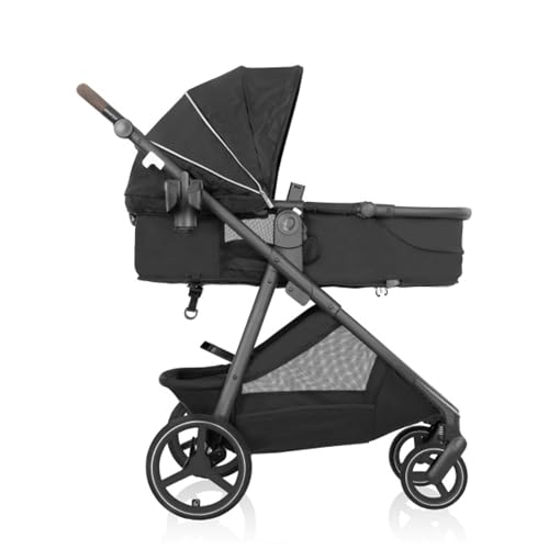 Image of Evenflo Shyft Intuiti+ Stroller (Dubhan Black)