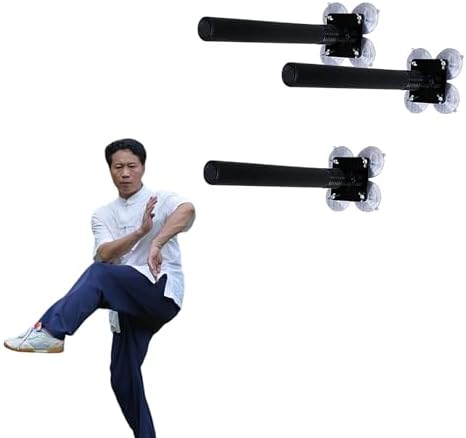 Wing Chun Dummies for Practicing Chinese Kung Fu, Ready-to-Use Wa...