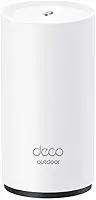 TP-Link Deco AX3000 para ambientes externos/internos WiFi 6 unidades, Smart Home, banda dupla, IP65, 160 MHz, suporta PoE/AC, malha acionada por IA sem costura, cobre até 230 m² (Deco X50-Outdoor (1