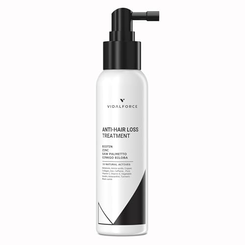 Tratamiento Anticaida Cabello Mujer y Hombre I Recomendado mejor del mundo 2025 I con Biotina, Colágeno, Zinc, Ginkgo, Saw Palmetto, Cafeína y 12 Vitaminas Para el Cabello I Serum Anti-Caída 125ml