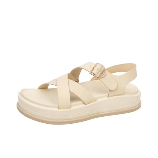 Chaco Women's Townes Midform Sandal, Angora, 6