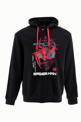 Marvel Spiderman Sudadera para Hombre, Sueter Diseño Spiderman Clasico, Sudadera con Capucha, Regalo para Hombres y Adolescentes | Talla S