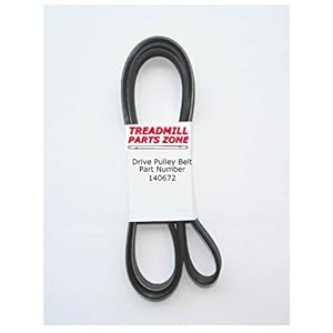 TreadmillPartsZone Replacement for Sears Model 217410 PROFORM XP 185 U Bike Drive Belt Part 140672