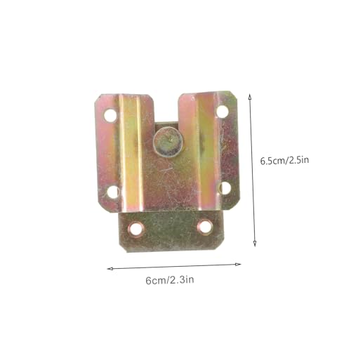 Image of Generic 1set Embedded Bracket Interlocking Wall Hooks Interlocking Pictures Hanging Wall Mount Hardwares Strip Brick Tape Ring Wall Mounted Clothes Rack Picture Frame Hanging Hangers 6pcs