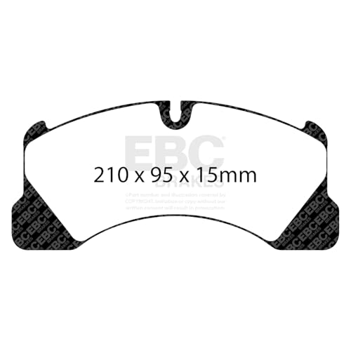 Image of EBC Brakes Redstuff 3000 Series Sport Brake Pad Set DP31835C to Fit PORSCHE,VOLKSWAGEN
