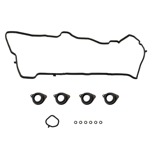 Image of Engine Valve Cover Gasket Set Compatible with Honda Accord 2DR EX EXL LX-S 2013 2014 2015 2016 2017,4DR EX EXL LX Sport 2013 2014-2&4-Door 2.4L K24 - OE 12030-5A2-A01