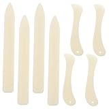 Veemoon 8 Stück Teiliges Falzbein Kunststoff Set Leichtes Tragbares Brieföffner und...