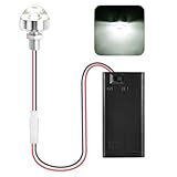 【Matériaux de Haute Qualité】Le Support de Pile de ce Kit D'éclairage est fabriqué en plastique de haute qualité, offrant une bonne résistance aux chocs et aux chutes, ainsi qu'une protection anti-collision. L'installation et le remplacement de la batterie sont simples et n'endommageront pas les autres composants.
